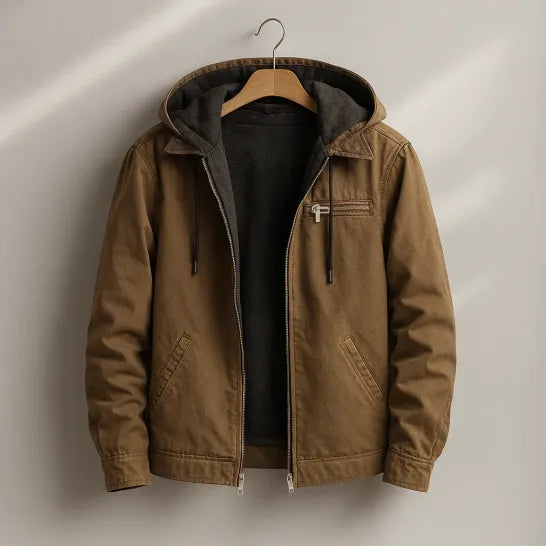 Classic Casual Layered Jacket