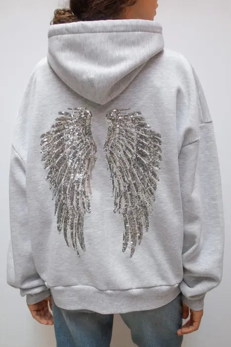 angle wing hoodie