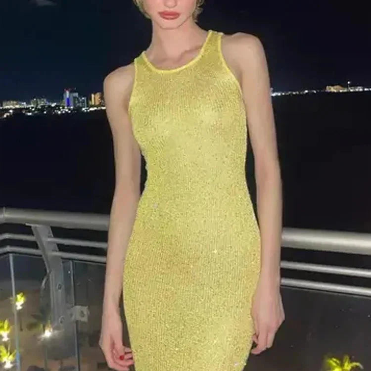 FAYVIOR | Women's Glitter Dress