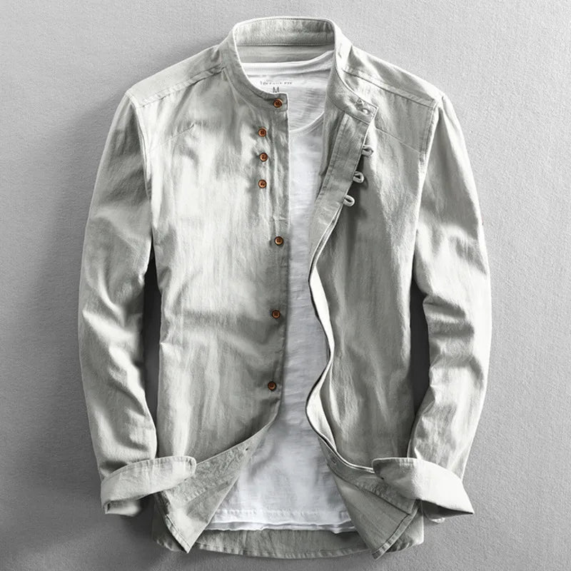 Custom Tailored Linen Shirt