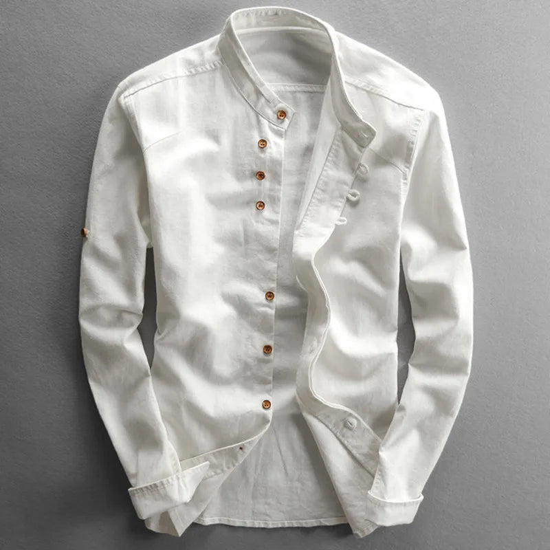 Custom Tailored Linen Shirt