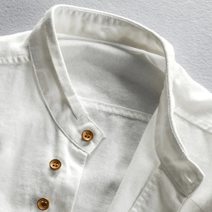 Custom Tailored Linen Shirt