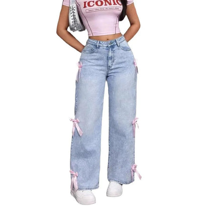 Women's Wide Leg Denim Pants