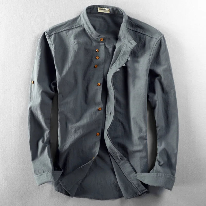 Custom Tailored Linen Shirt
