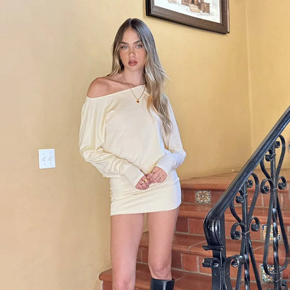 Backless Lace up Dress