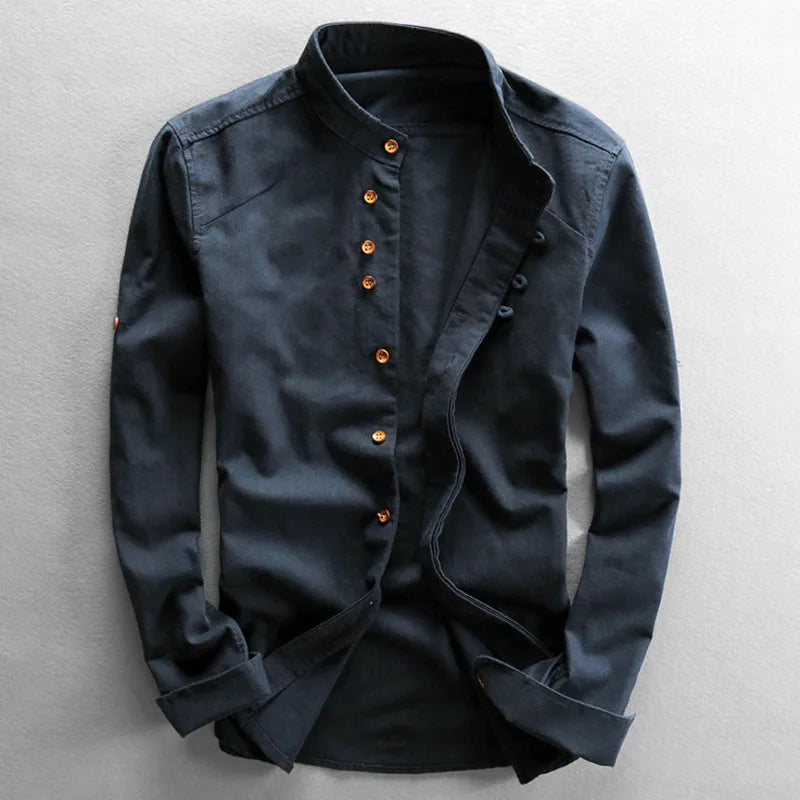 Custom Tailored Linen Shirt