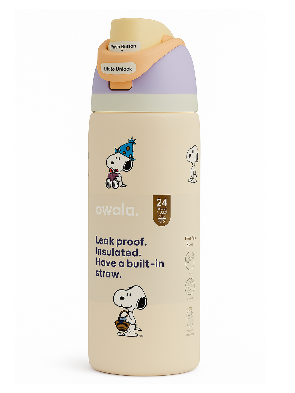 LIMITED EDITION SNOOPY OWALA 32oz