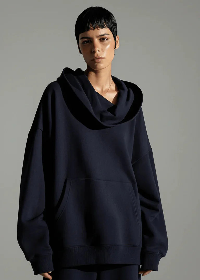 DROP SHOULDER HOODIE
