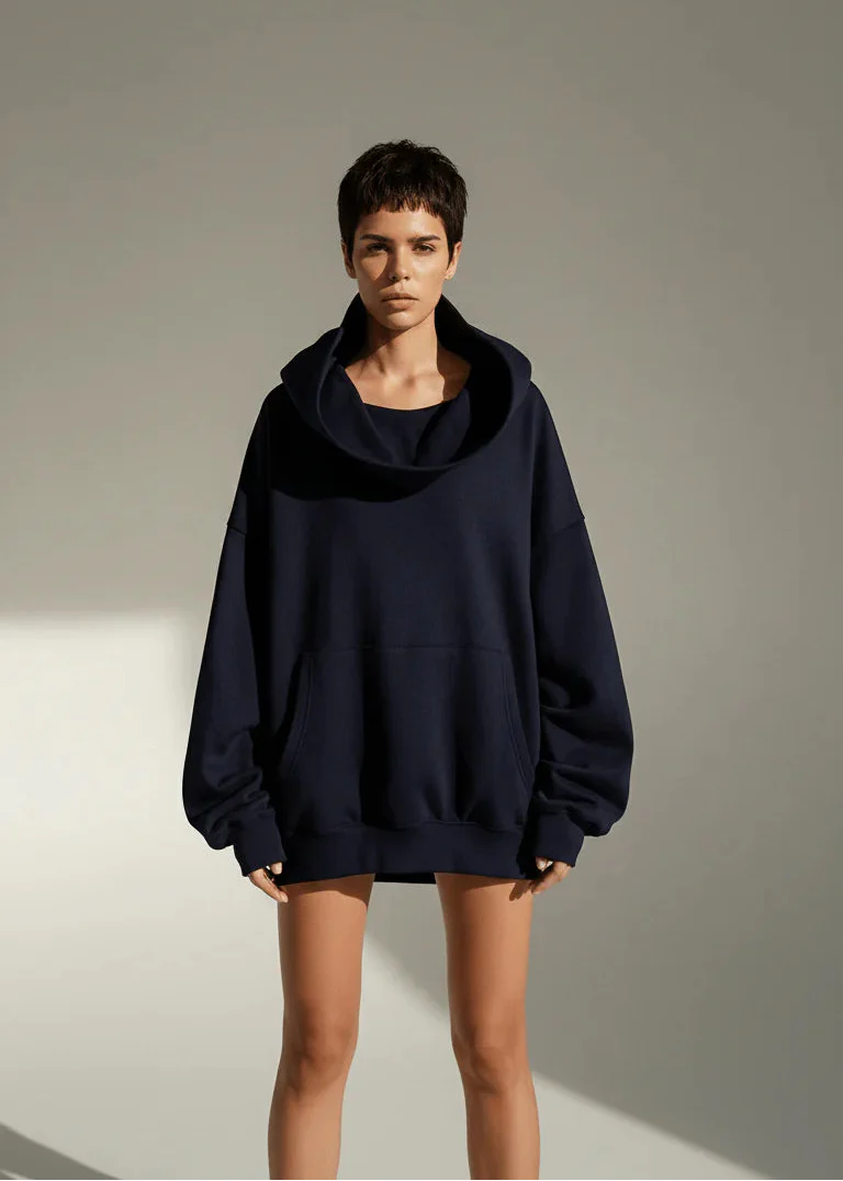 DROP SHOULDER HOODIE