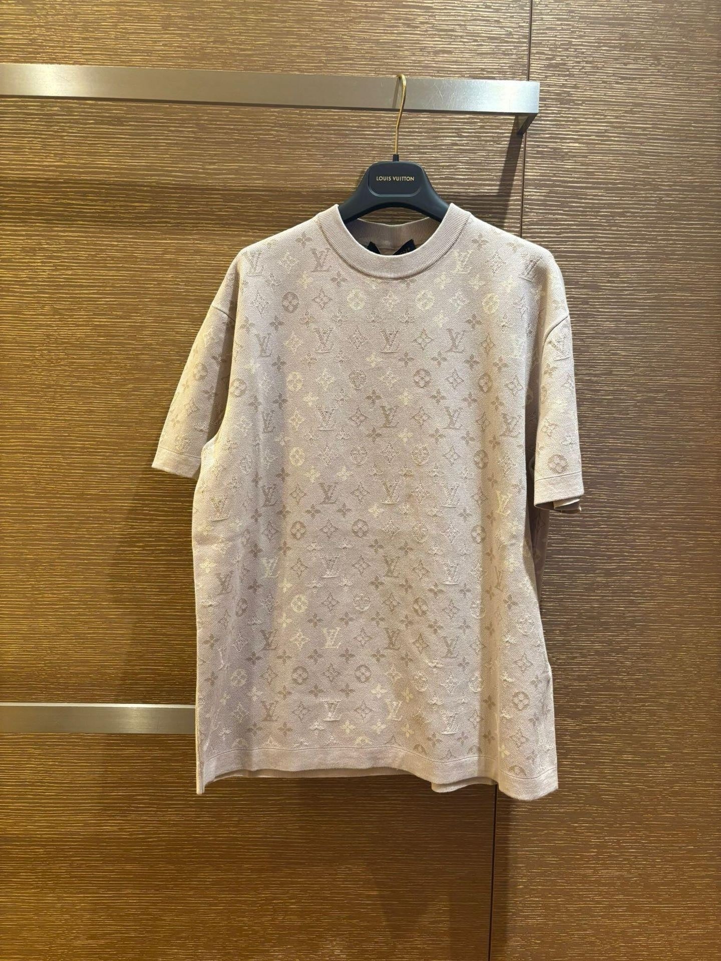 Full Jacquard Knit Short Sleeve