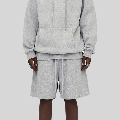 Blank Men's 100% Cotton Heavyweight Streetwear Hoodie