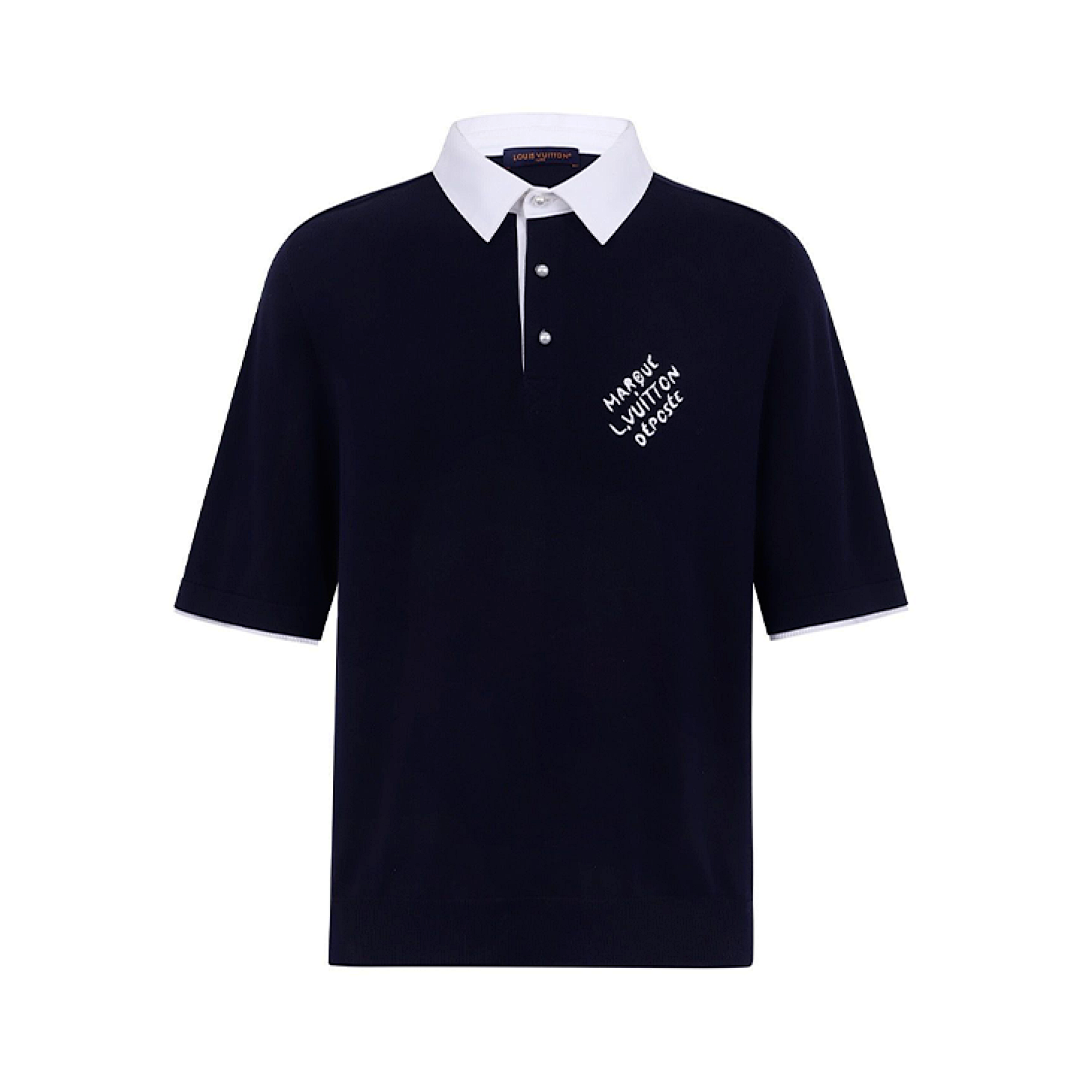 Button-Down Pullover Short-Sleeved Polo Shirt