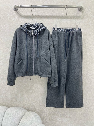 Hooded Sweatshirt and Pants