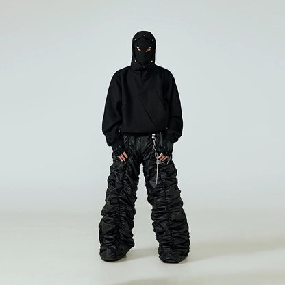 Unisex Streetwear Hoodie Double Hood