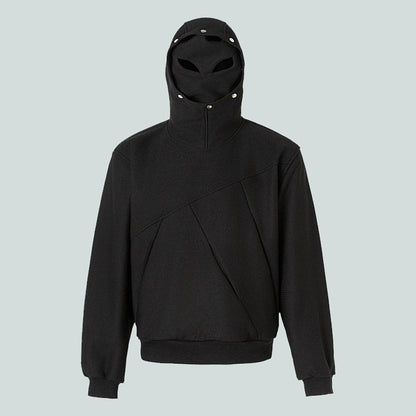 Unisex Streetwear Hoodie Double Hood