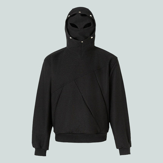 Unisex Streetwear Hoodie Double Hood