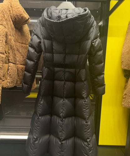 Faucon Long White Goose Down Coat Women