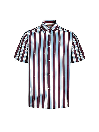 Striped Short-Sleeved Shirt