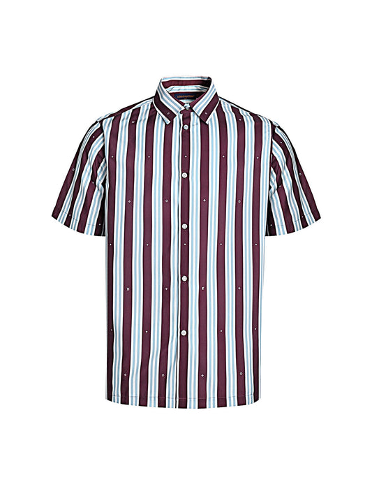 Striped Short-Sleeved Shirt