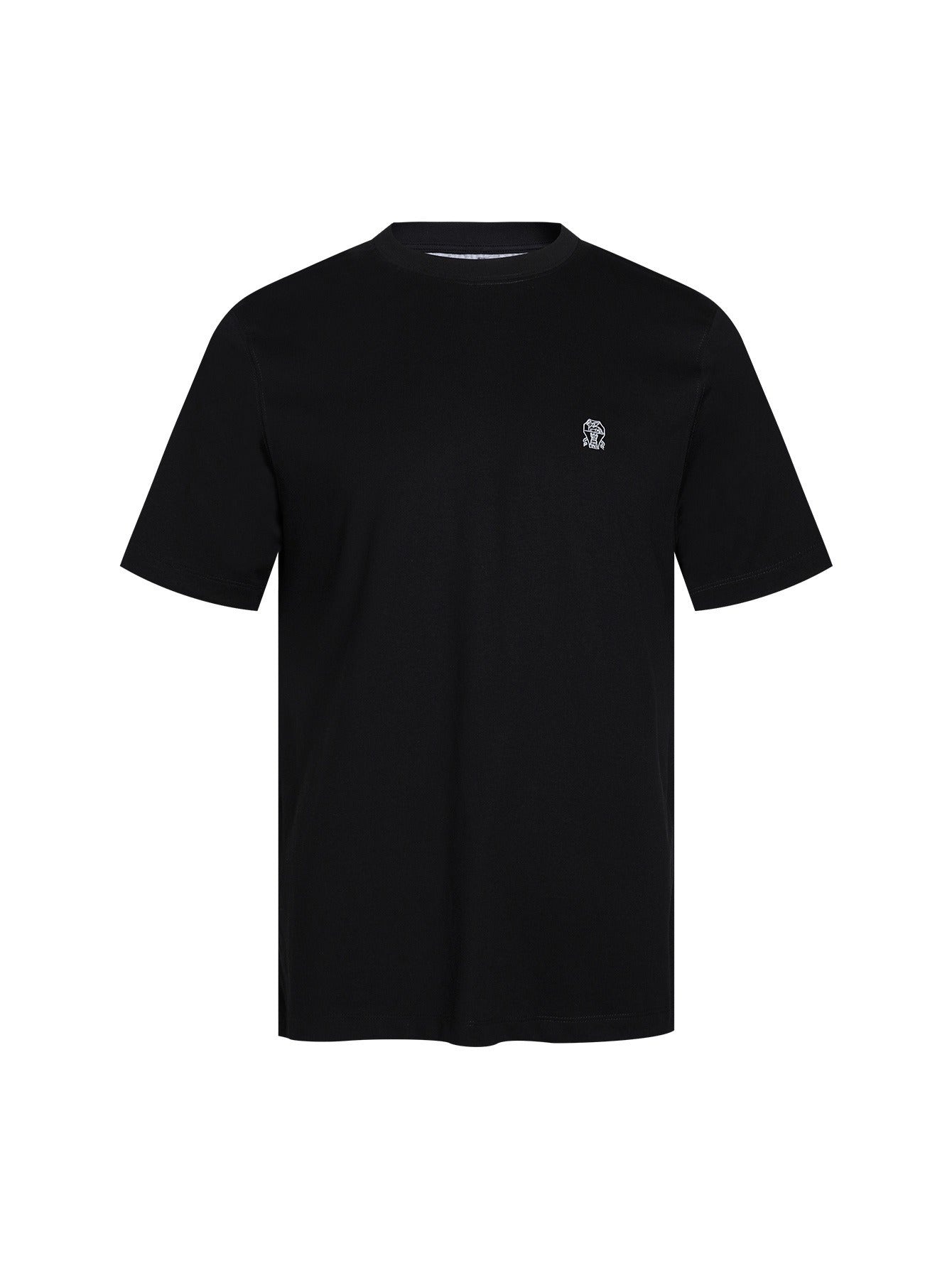 Short-Sleeve Crew-Neck Pullover