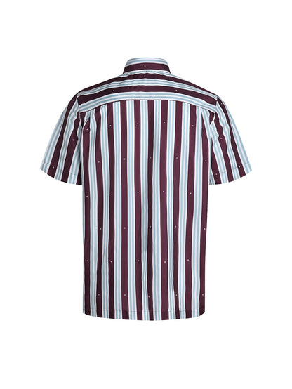 Striped Short-Sleeved Shirt