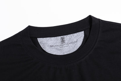 Short-Sleeve Crew-Neck Pullover