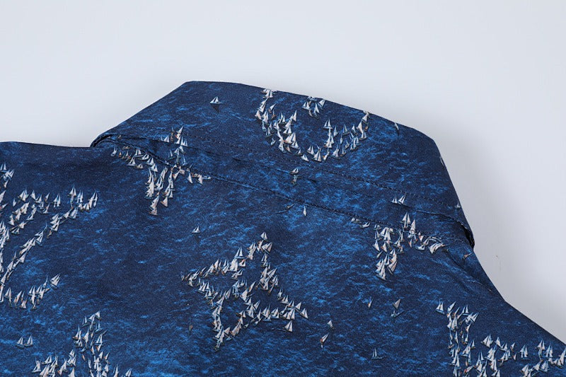 Printed Short-Sleeved Shirt