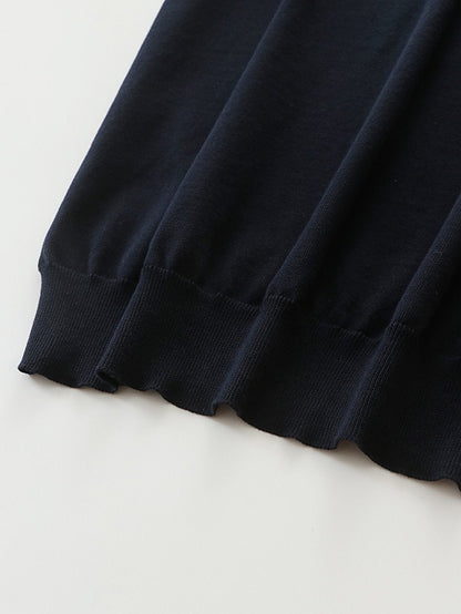 Button-Down Pullover Short-Sleeved Polo Shirt