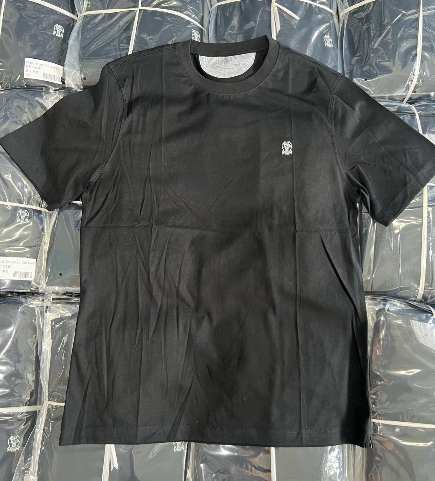 Short-Sleeve Crew-Neck Pullover