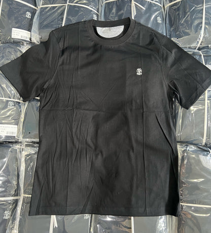 Short-Sleeve Crew-Neck Pullover