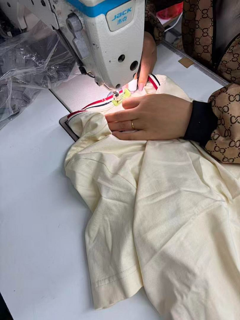 Embroidered Cotton T-Shirt with Logo Patch