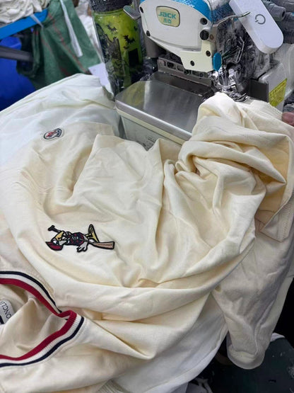 Embroidered Cotton T-Shirt with Logo Patch