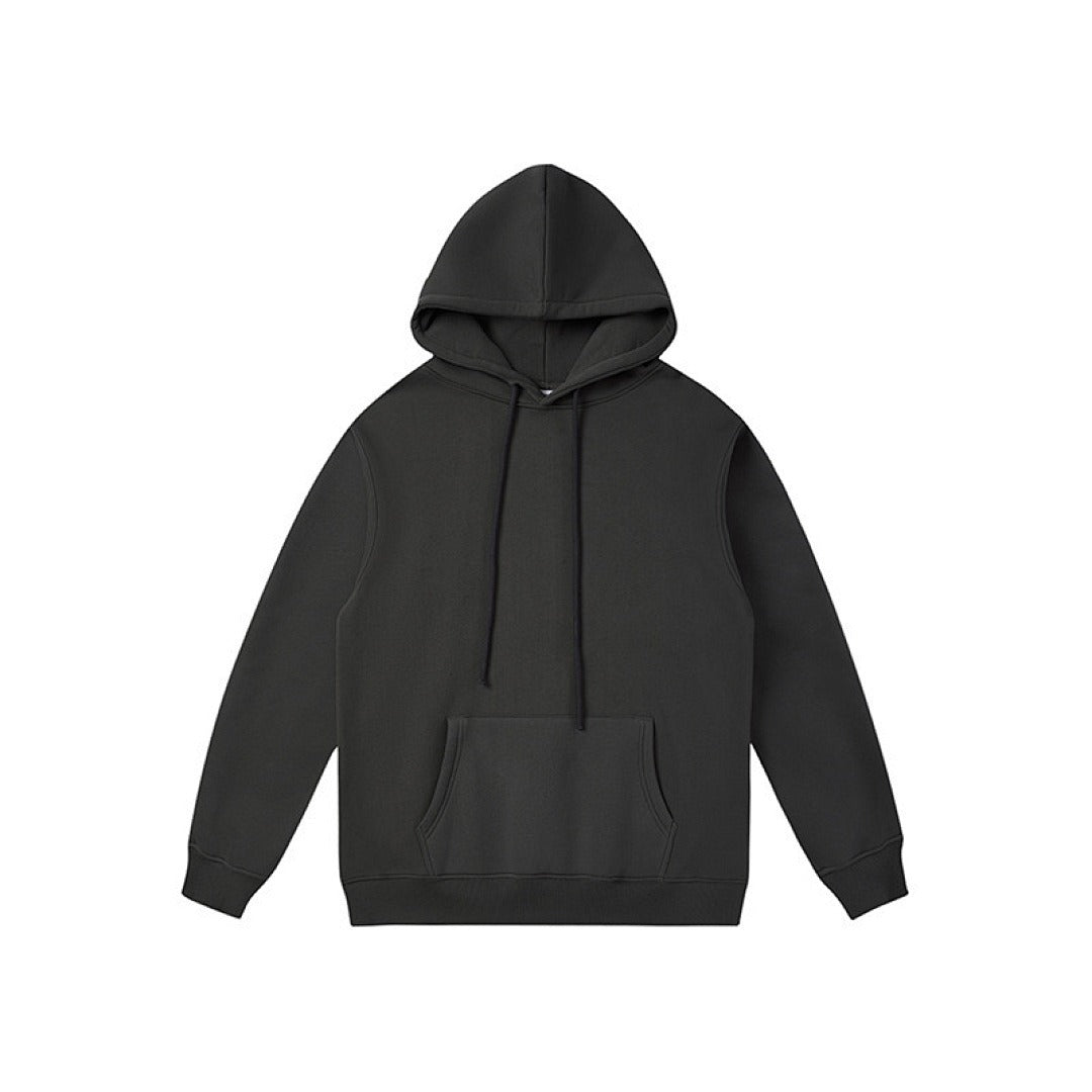 Blank Men's 100% Cotton Heavyweight Streetwear Hoodie
