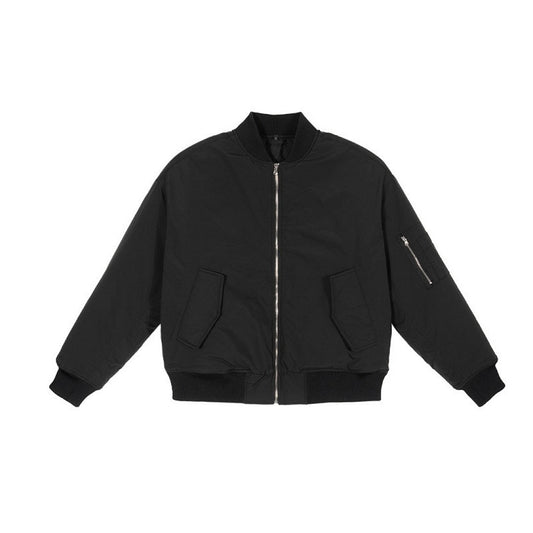 Cropped Bomber Jacket