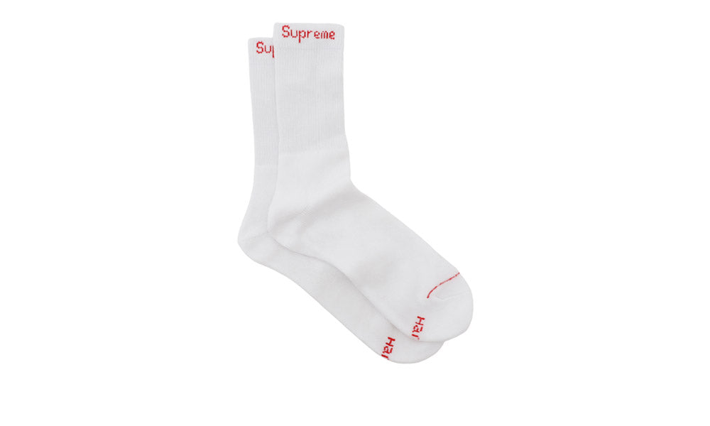 Supreme Hanes Crew Socks